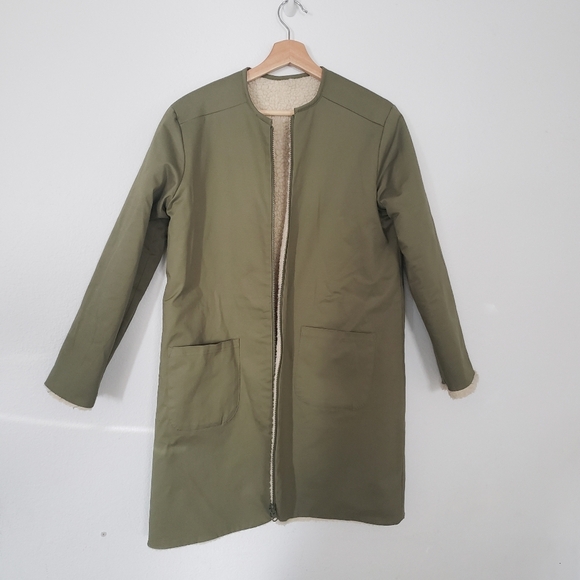 Loup Reversible Phoebe coat size S - Picture 12 of 14